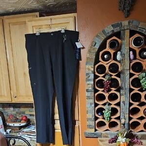 Cherokee Infinity Black Cargo Scrub Pants NWT